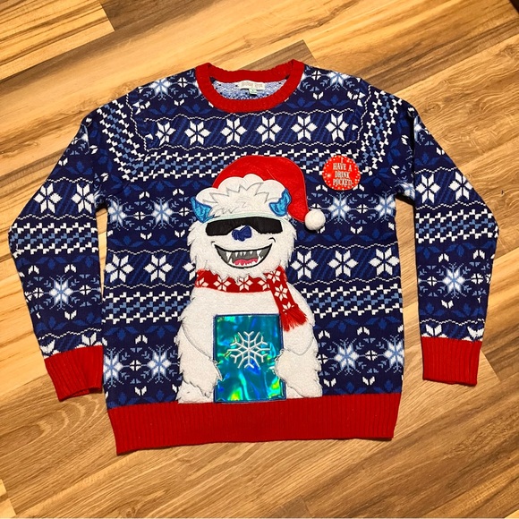 Holiday Hype Ugly Christmas Sweater Large drink holder - Picture 10 of 12